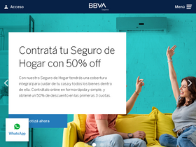 'bbvaseguros.com.ar' screenshot