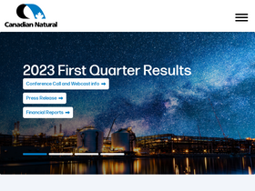 'cnrl.com' screenshot