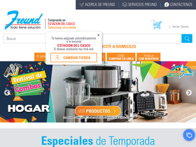 'freundferreteria.com' screenshot