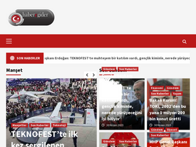 'haberegider.com' screenshot