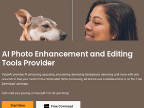 'vanceai.com' screenshot