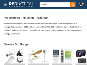 'reductionrevolution.com.au' screenshot