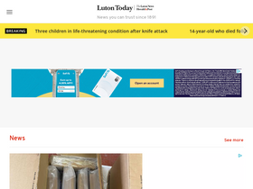 'lutontoday.co.uk' screenshot