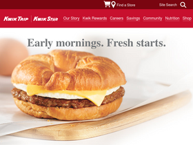 'kwiktrip.com' screenshot