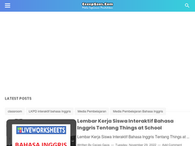 'cecepgaos.com' screenshot