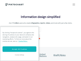 'piktochart.com' screenshot