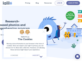 'lalilo.com' screenshot