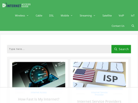 'internet-access-guide.com' screenshot