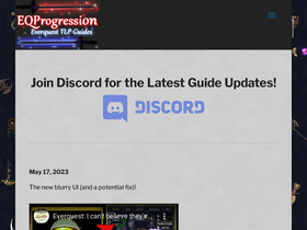 'eqprogression.com' screenshot