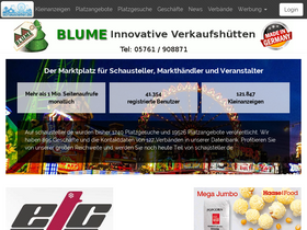 'schausteller.de' screenshot