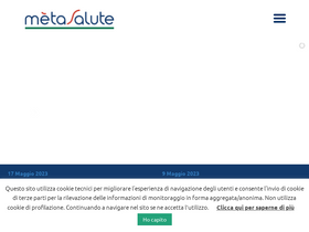 'fondometasalute.it' screenshot