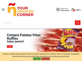 'yourspanishcorner.com' screenshot