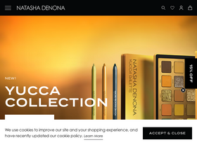 'natashadenona.com' screenshot