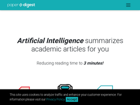 'paper-digest.com' screenshot