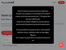 'ogretmentercihim.com' screenshot