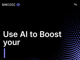 'sincode.ai' screenshot