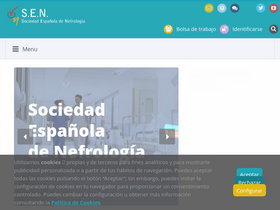 'senefro.org' screenshot