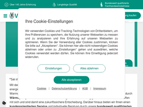 'vaillant.de' screenshot