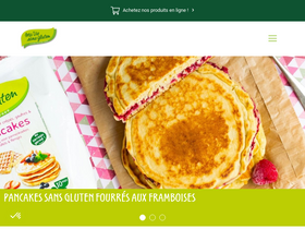 'maviesansgluten.bio' screenshot