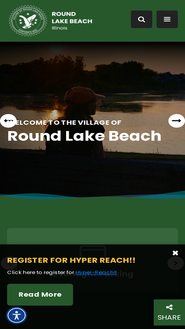 villageofroundlakebeach.com