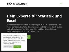 'bjoernwalther.com' screenshot