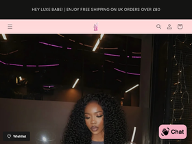 Mporium Dé Luxe homepage screenshot