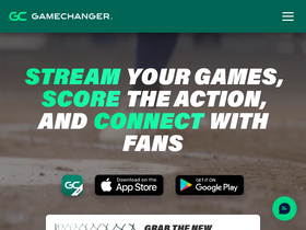 'gamechanger.io' screenshot