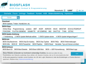 'biosflash.com' screenshot