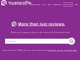 'trustprofile.com' screenshot
