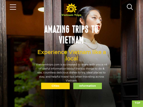 'vietnamtrips.com' screenshot