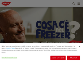 'findus.it' screenshot