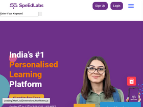 'speedlabs.in' screenshot