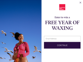 'waxcenter.com' screenshot