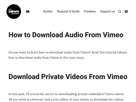 'viddownmadness.com' screenshot