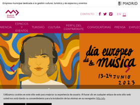 'madrid-destino.com' screenshot