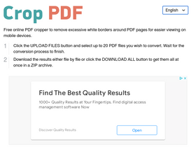 'croppdf.com' screenshot