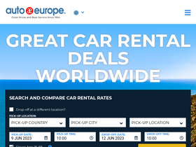 'autoeurope.eu' screenshot
