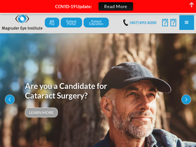 'magrudereye.com' screenshot