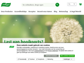 'avogel.be' screenshot