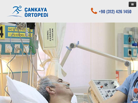'cankayaortopedi.com' screenshot