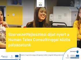 'felnottkepzes.uni-bge.hu' screenshot