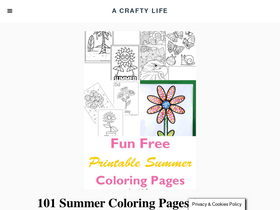 'acraftylife.com' screenshot