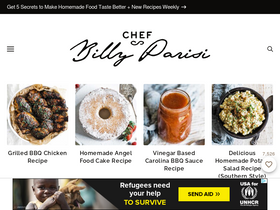 'billyparisi.com' screenshot