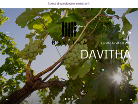 davitha.it homepage screenshot