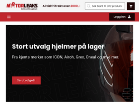 'motorleaks.no' screenshot