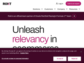 'rokt.com' screenshot