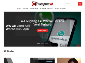 'cukuptau.id' screenshot