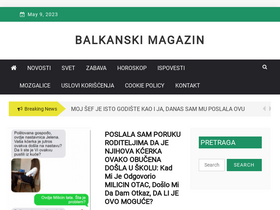 'balkanskimagazin.com' screenshot