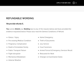 'refundable.me' screenshot