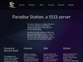 'paradisestation.org' screenshot